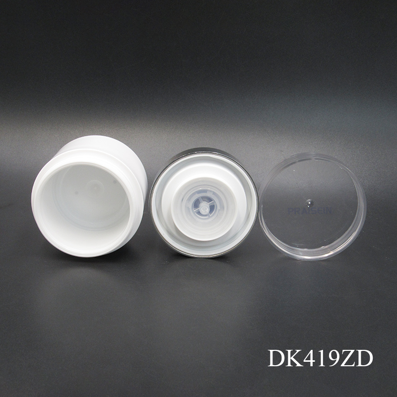 Airless Cosmetic Bottles 30ml Empty White Lotion Plastic Bottle for Skin Care Packaging