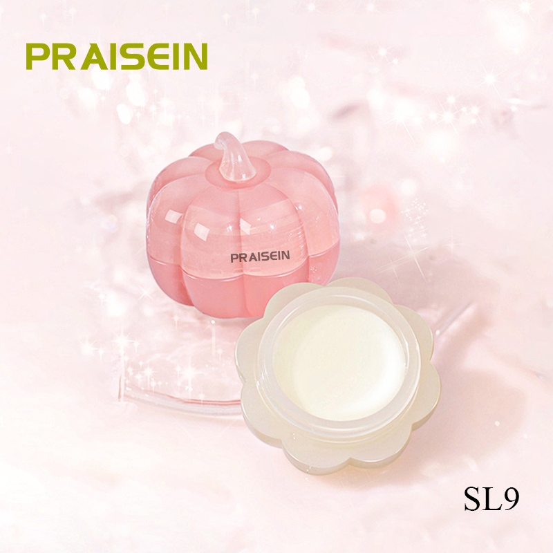 Private Label Cute Pumpkin-shaped Lip Moisturizing Cream Lip Balm Jars Cosmetic Packaging