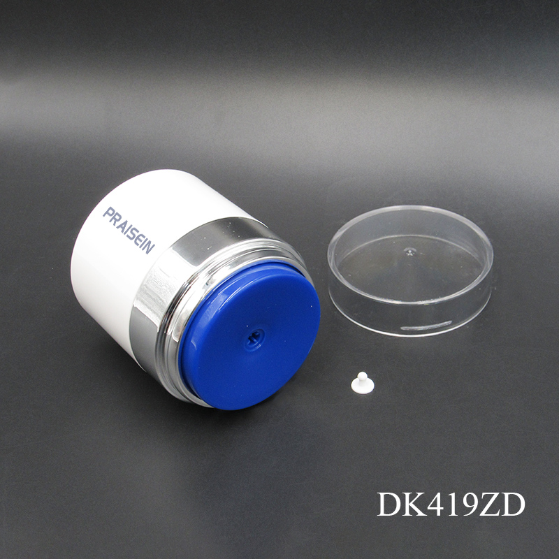 Airless Cosmetic Bottles 30ml Empty White Lotion Plastic Bottle for Skin Care Packaging