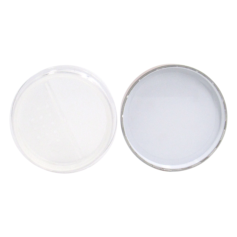 Factory Manufactures 10g Plastic Clear Empty Loose Powder Case with Rotary Mesh Screen