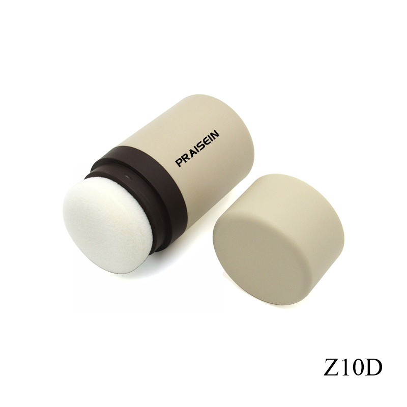 Cosmetics 8.5g empty loose powder case packaging, Hair fluffy powder bottle, Pink round plastic powder filling case container