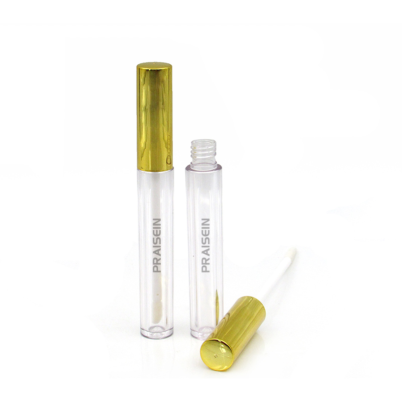 OEM ODM empty round plastic lip gloss container tube wholesale