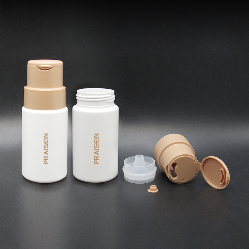 Wholesale 50g 75g Round Plastic Empty Bottles Skin Care Enzyme Facial Cleansing Powder Bottles