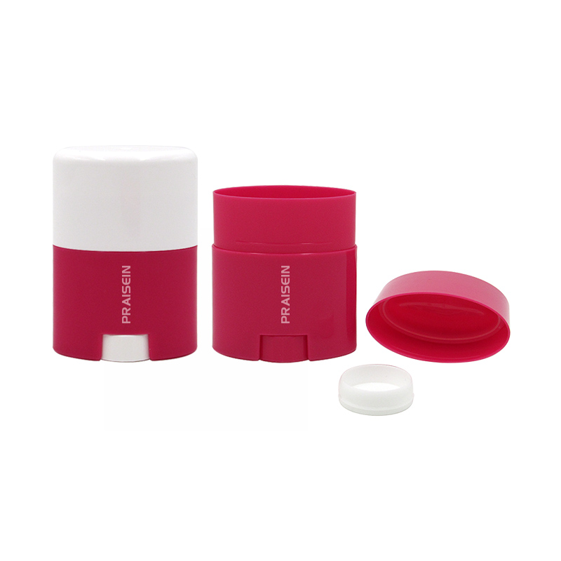 35g 50g Empty Cosmetic Sunscreen Stick Packaging PP Plastic Bottom Filled Plastic Deodorant Stick Tubes