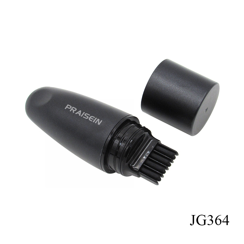 10-12g Matte Green Plastic Hair Color Bottle Packaging Portable Disposable Hair Dye Container