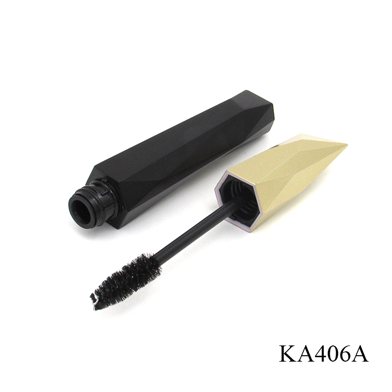 15ml black plastic cosmetic mascara tube packaging customization