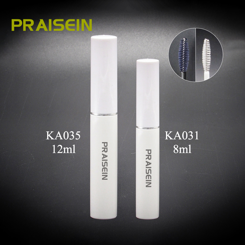 8ml 12ml White Plastic Mascara Tube Packaging Printed logo