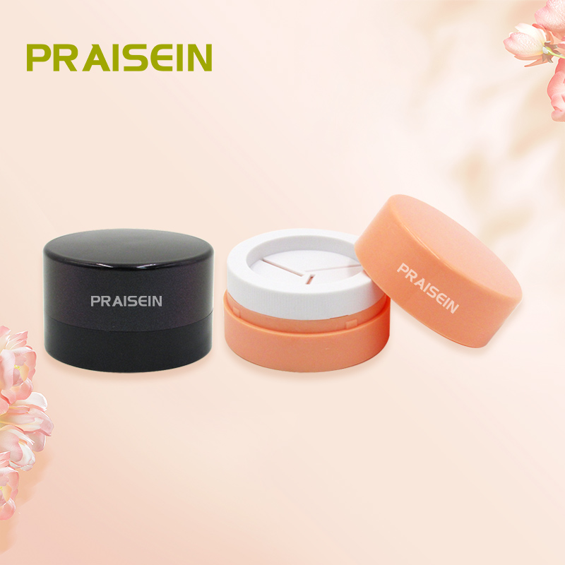 12g Empty cosmetic plastic container rotating non-dirty hand makeup remover bottle