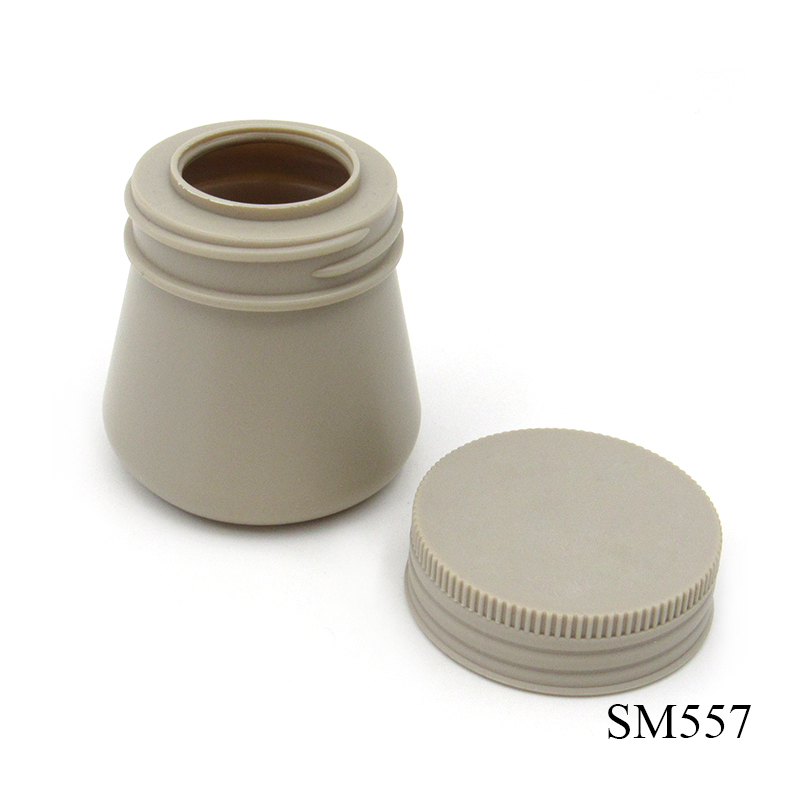 Wholesale 25g-30g HDPE plastic skin care jars for empty cream containers