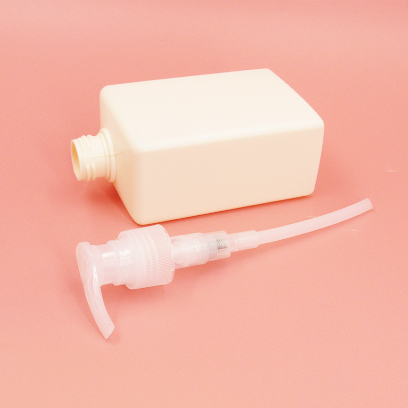 Custom HDPE Plastic Bottle 300ml Empty square Shampoo Bottle Hand Sanitizer Bottle