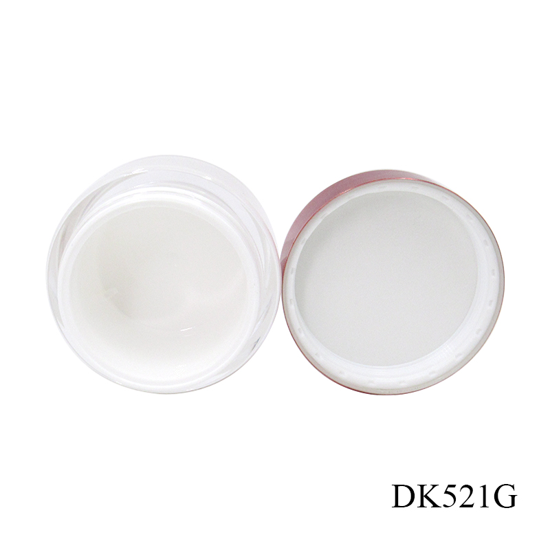 Customized private label plastic white moisturizing cream packaging jars 30g 50g cosmetic face cream containers