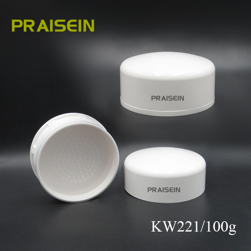 Wholesale 100g Empty Loose Powder Container Packaging Plastic Baby Talcum Powder Jars