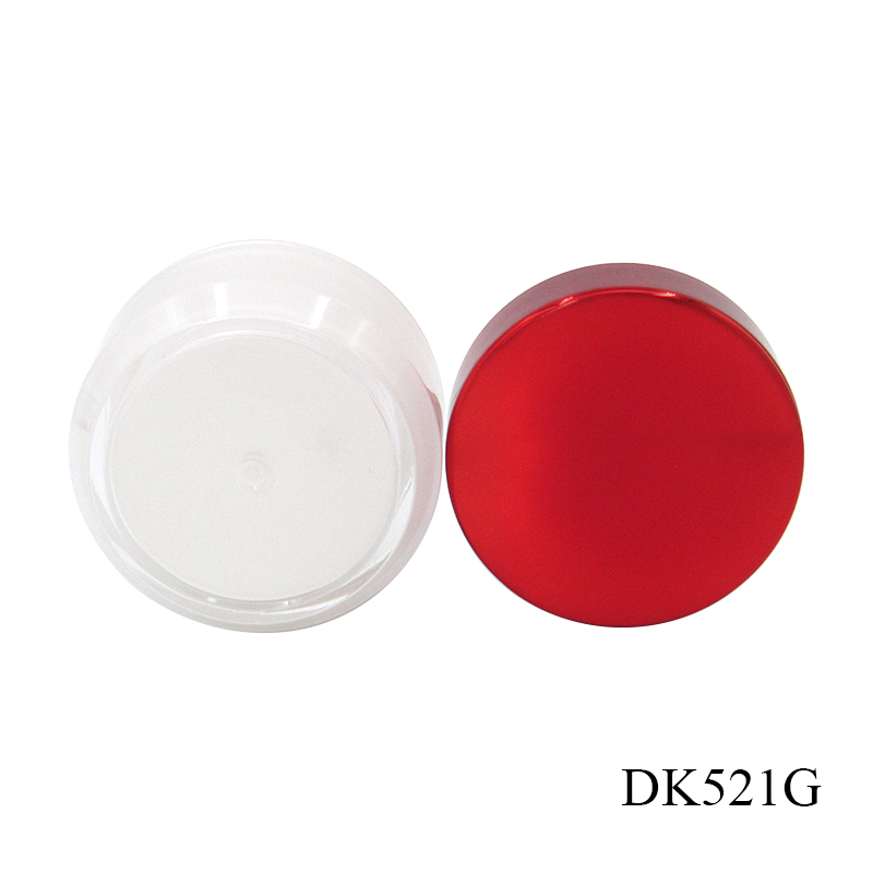 Customized private label plastic white moisturizing cream packaging jars 30g 50g cosmetic face cream containers