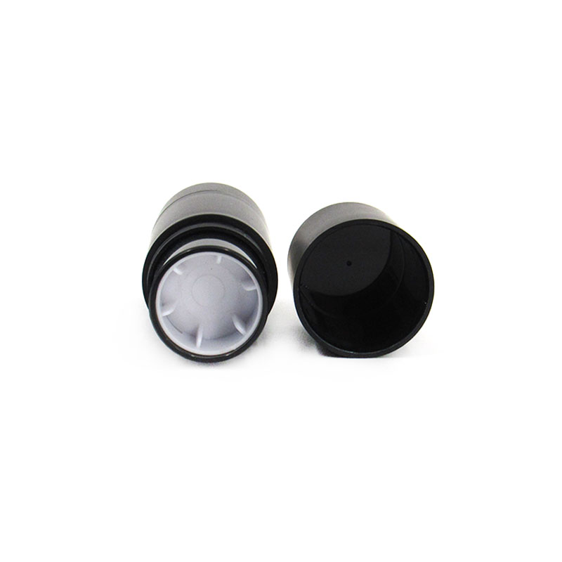 Portable Black cosmetics contour Stick tube packaging, production round 7g plastic blush container custom logo