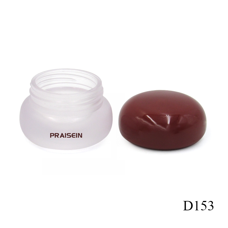 Empty round plastic container Lip balm jar 5g cute skin care lip mask jar packaging