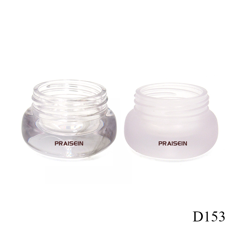 Empty round plastic container Lip balm jar 5g cute skin care lip mask jar packaging
