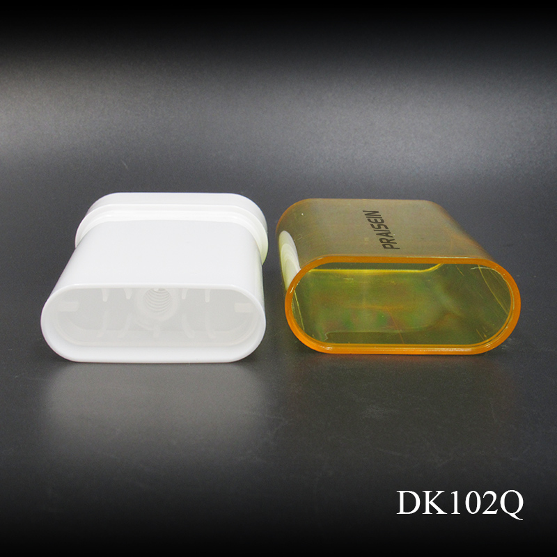 19g 0.67oz Rotating plastic sunscreen tube packaging empty cosmetics deodorant stick container