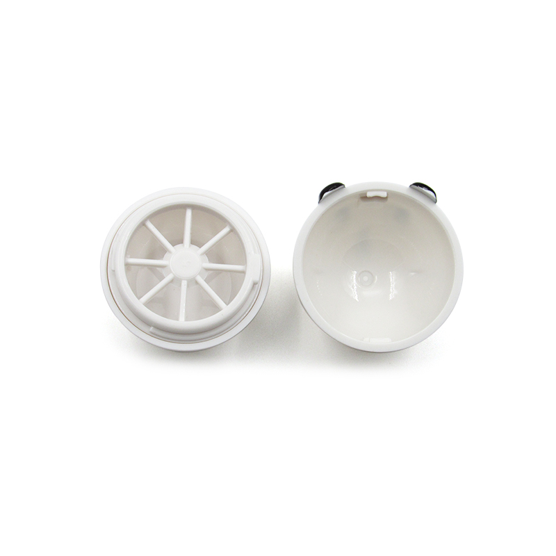 Biodegradable 7g lovely cosmetics lip balm ball container cartoon plastic lipstick packaging free sample