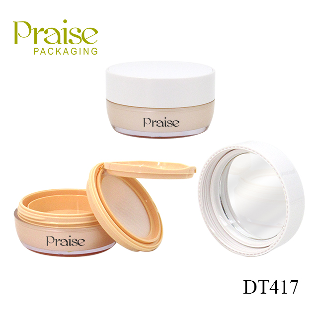 Custom empty round cosmetic air cushion liquid foundation case container