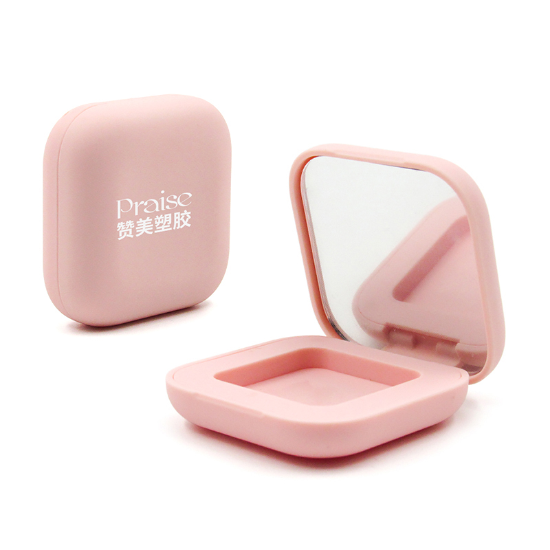 Cosmetic packaging factory custom fashion empty plastic eye shadow blush case/air cushion foundation container/lip gloss bottle