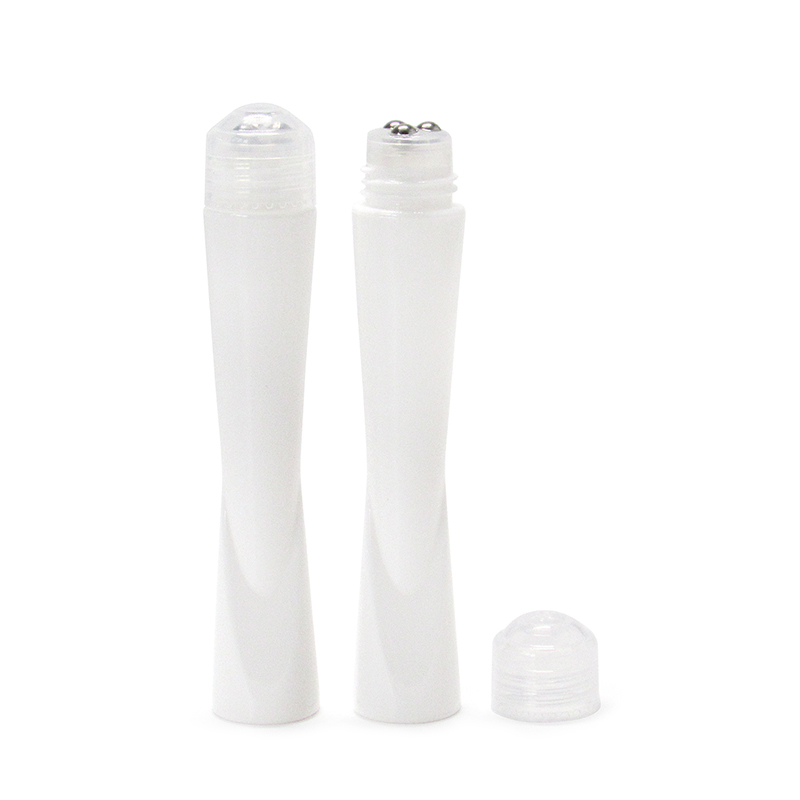 Wholesale perfume oil roll on plastic bottle with stainless steel roller ball 12ml 15ml eye cream roll on bottle
