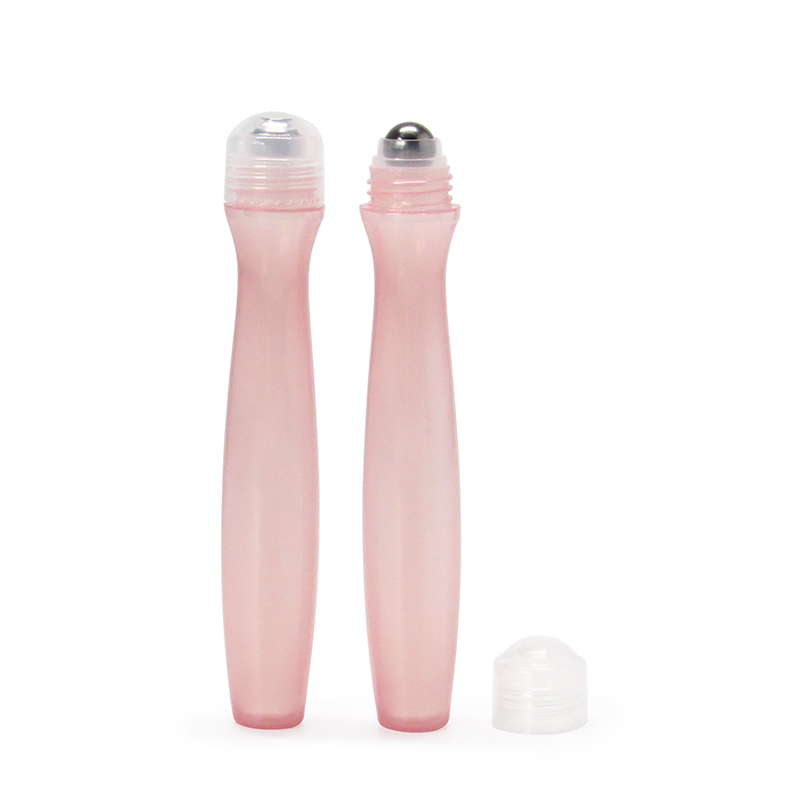 Wholesale perfume oil roll on plastic bottle with stainless steel roller ball 12ml 15ml eye cream roll on bottle