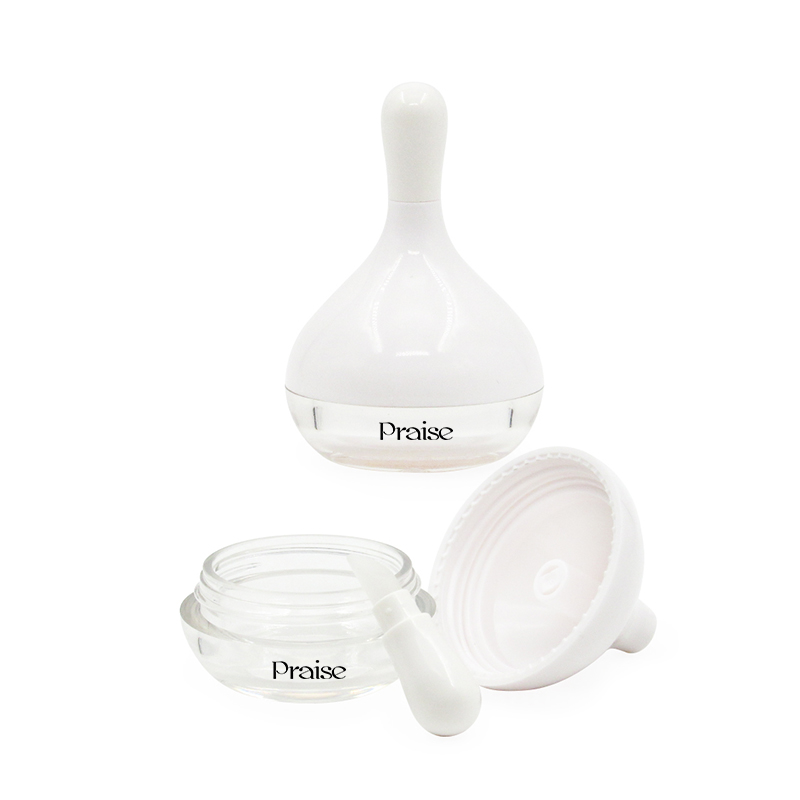Wholesale Cosmetic Lip Mask Bottle Containers Empty 3g*2 Plastic Eyebrow Dye case Packaging