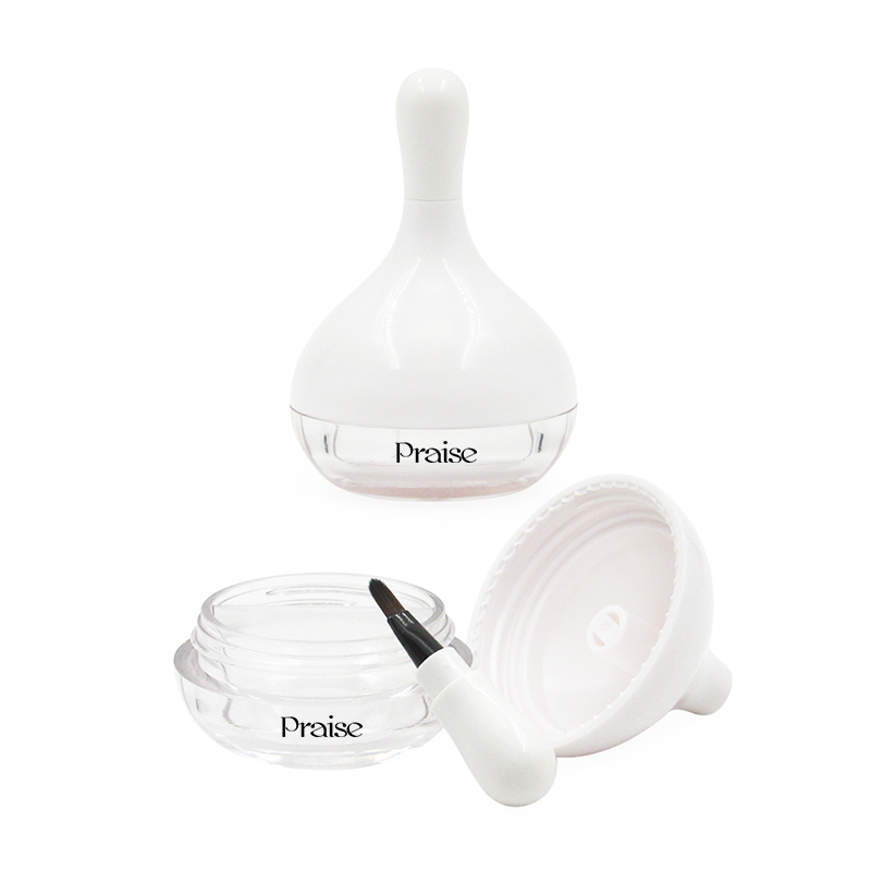 Wholesale Cosmetic Lip Mask Bottle Containers Empty 3g*2 Plastic Eyebrow Dye case Packaging