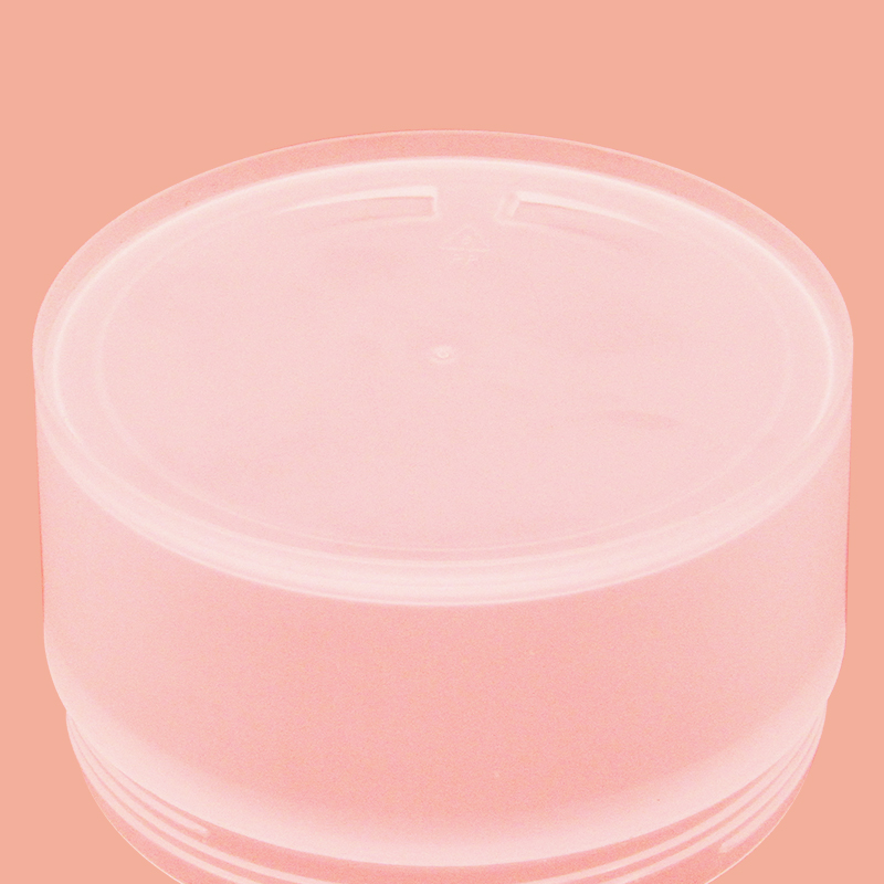 Factory price 250ml PP plastic frosted face cream jar, transparent wide mouth cosmetics paste round bottle custom private label