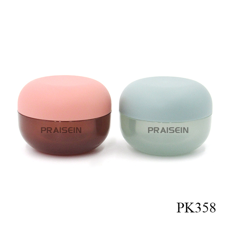 6g Round lip scrub lip balm container packaging supply empty cosmetic plastic jar with lid sample cream jars