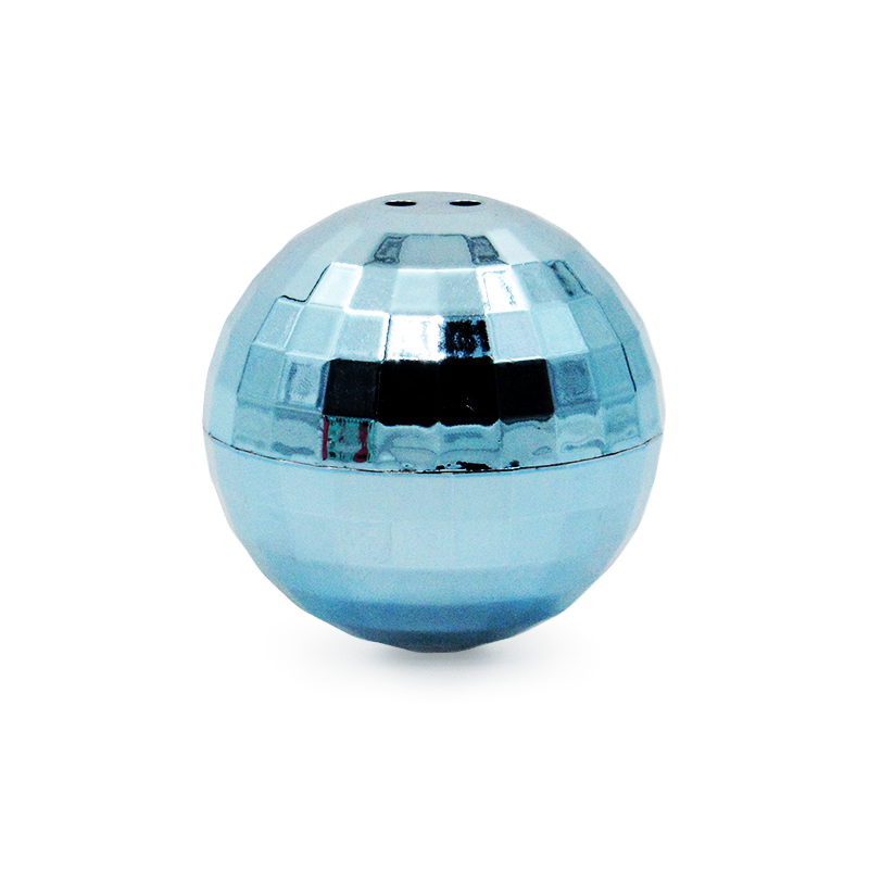 Customized Label 5g Blue Round Plastic Lip Balm Container Packaging