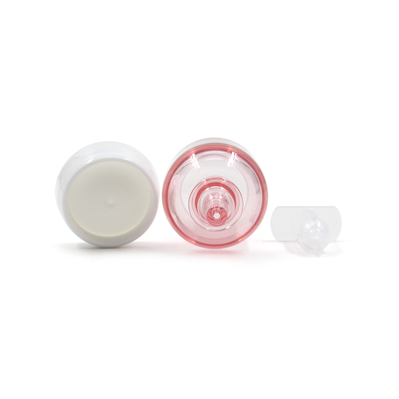 Customized Skin Care Container Packaging 10ml Plastic Essence Bottle Empty Clear Serum Bottle