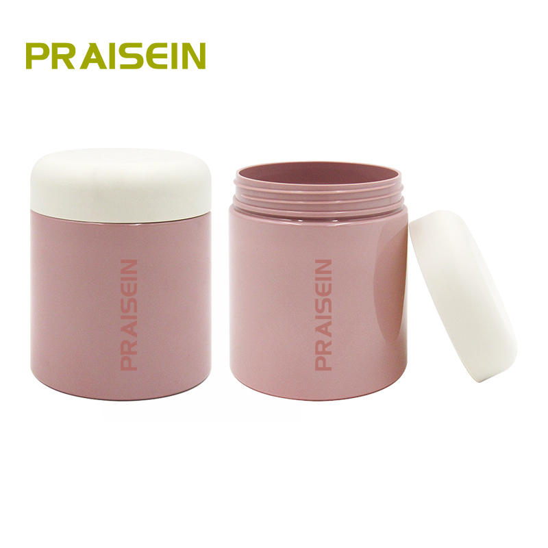 Eco Friendly PP Plastic Jars 250g Round Cream Container Hair Mask Jar